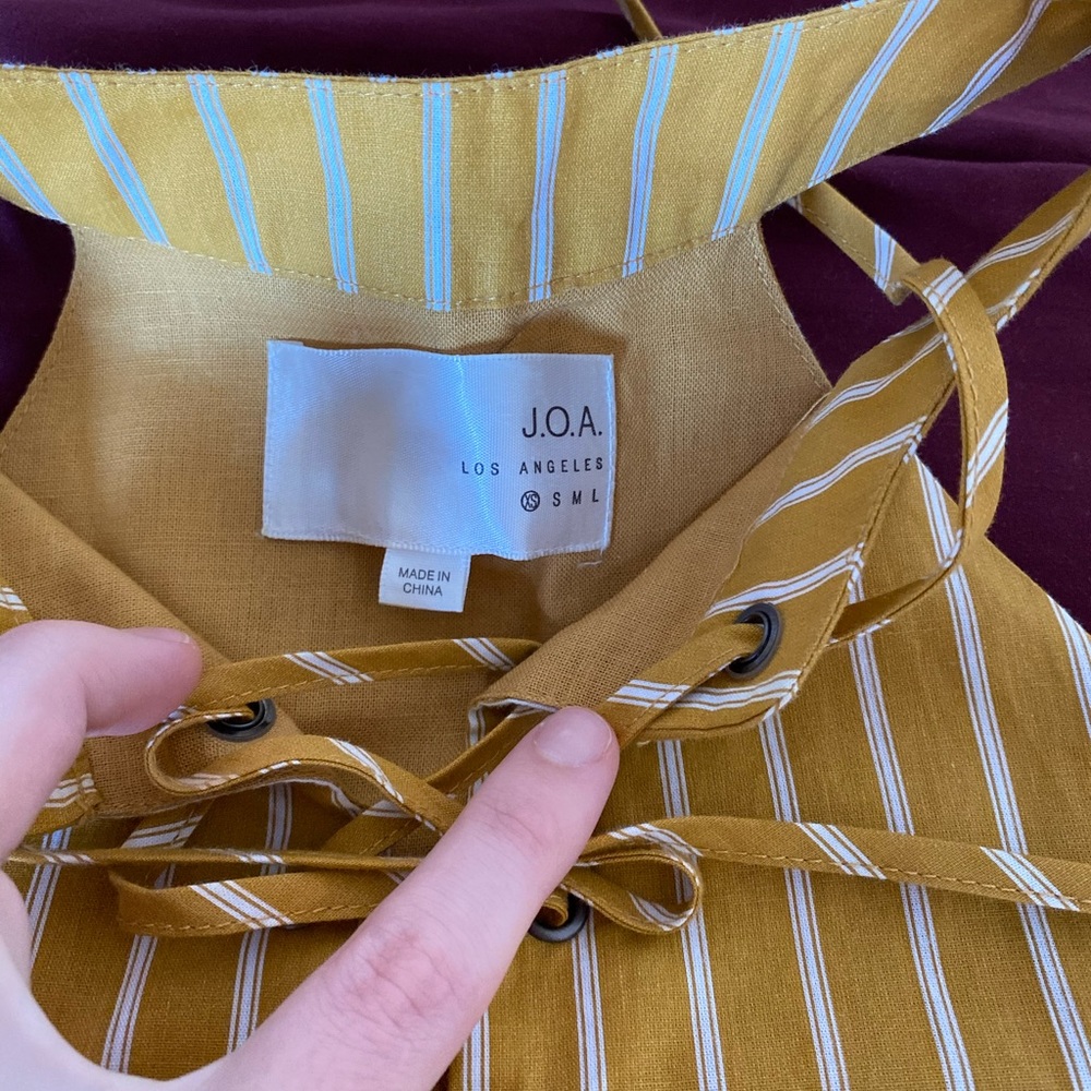 Joa yellow dress